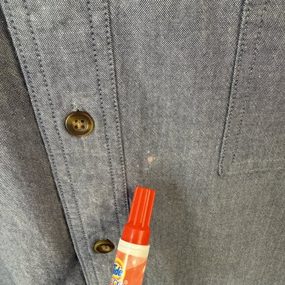 Carhartt Canvas Button Down Shirt Mens Size 2XL XXL Relaxed Fit Work Farm Cowboy - Picture 2 of 11